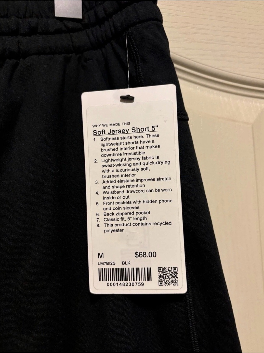 Lululemon Men’s “Soft Jersey” Short 5” Inseam (S) *SOLD OUT AT LULU* - Picture 6 of 13